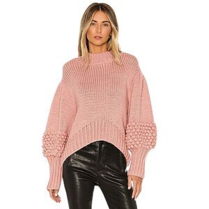C/MEO Collective Hold Tight Knit Sweater in Pink, Size Small / US 4